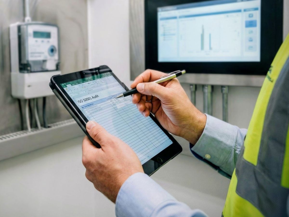 Interní auditor ISO 50001: Management hospodaření s energií